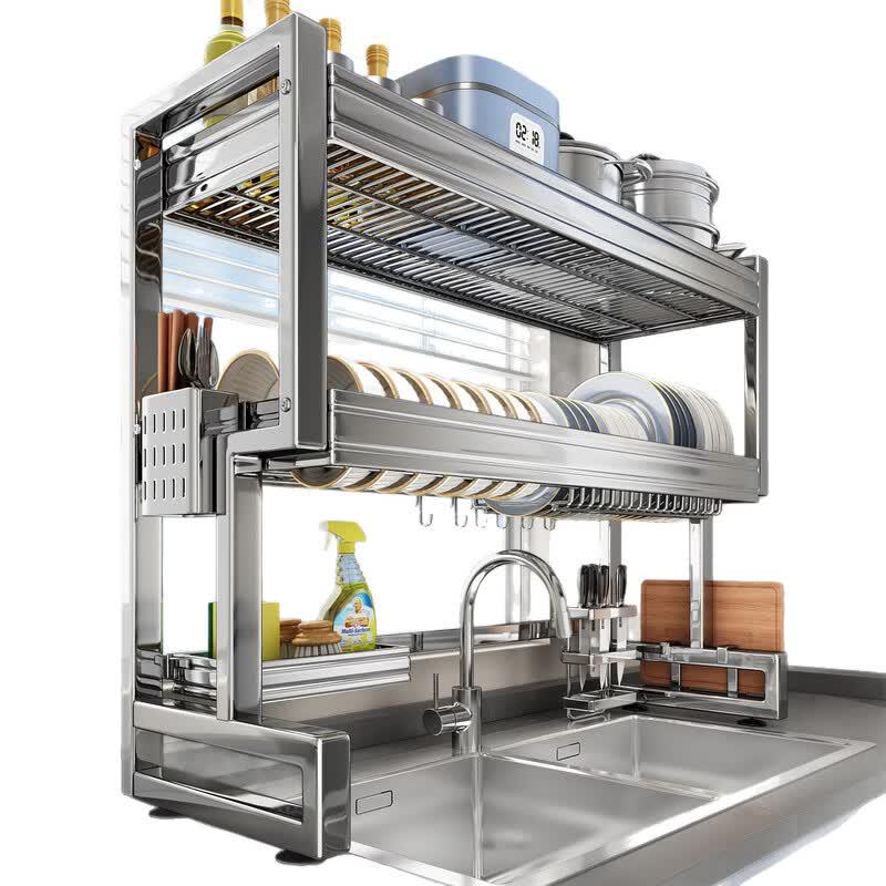 Jingzhou Stainless Steel Over-Sink Dish Drying Rack