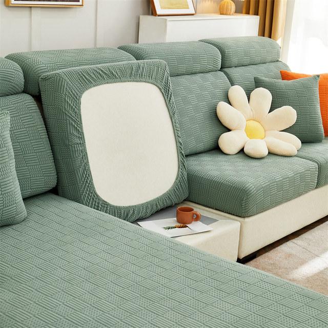 Huse de perne pentru scaune individuale din catifea cu elasticitate ridicată, pentru pernă, pentru scaune, pentru scaune, pentru pisici, pentru copii