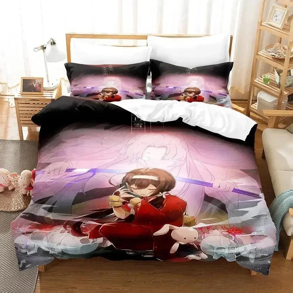Comforter 3D Print Anime Kawaii Girl Kyouka Bedding Set Single Twin Full Queen King Size Bed Set Adult Kid Bedroom S