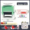 Self-Inking Rectangular Teacher's Grading Stamp - Cute Cartoon Design