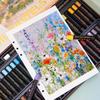 LIGHTWISH Professional Soft Oil Pastels 52-Piece Set (48 Colors + 4 White) | High-Density Pigments, Creamy Color Development | Suitable for Layering a