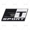 Car Styling 3D GT Sport Metal Zinc Alloy RearTrunk Fender Adhesive Badge Body Tailgate Displaceme Decorative Emblem