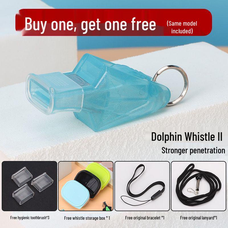 Dolphin Outdoor Sports Coach Whistle for Basketball, Volleyball, Football, Military & Referee Training