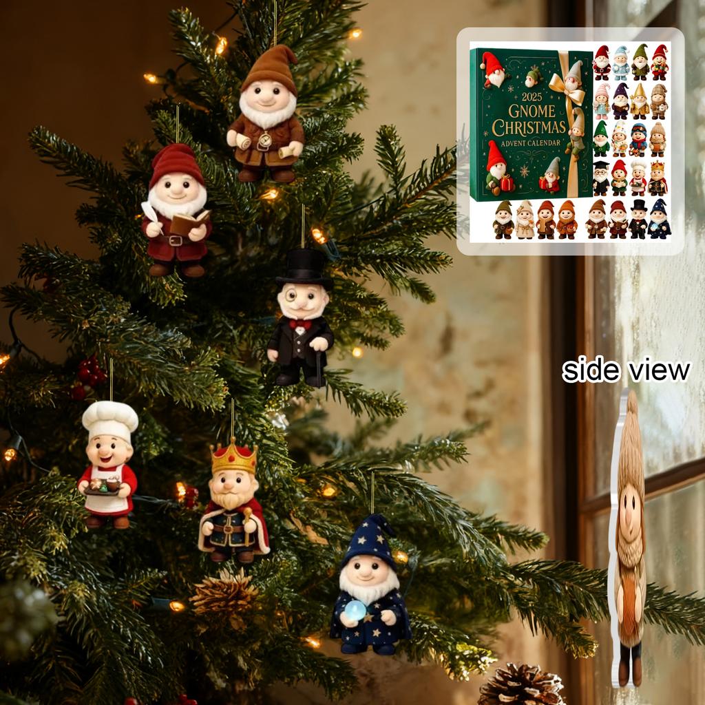 Vánoční adventní kalendář trpaslíka