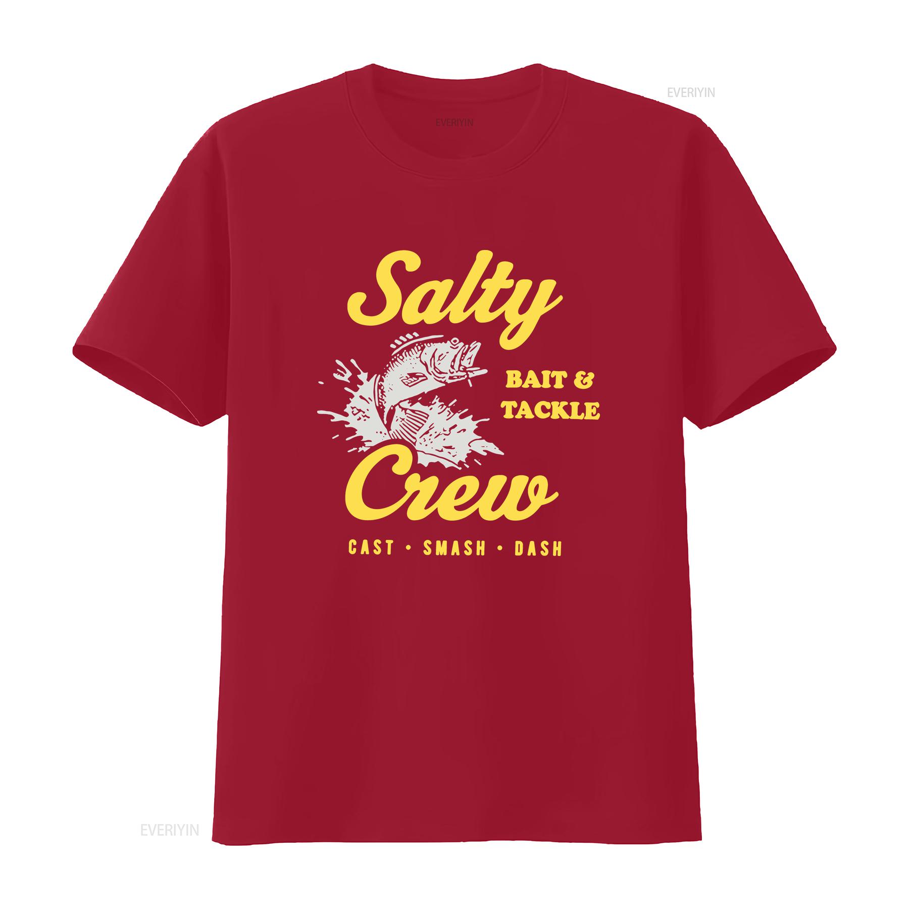 

Salty Crew Mens Bait Tackle Classic T Shirt in Black vintage Washed Casual Soft Versatile Comfortable Stylish designer clothes S