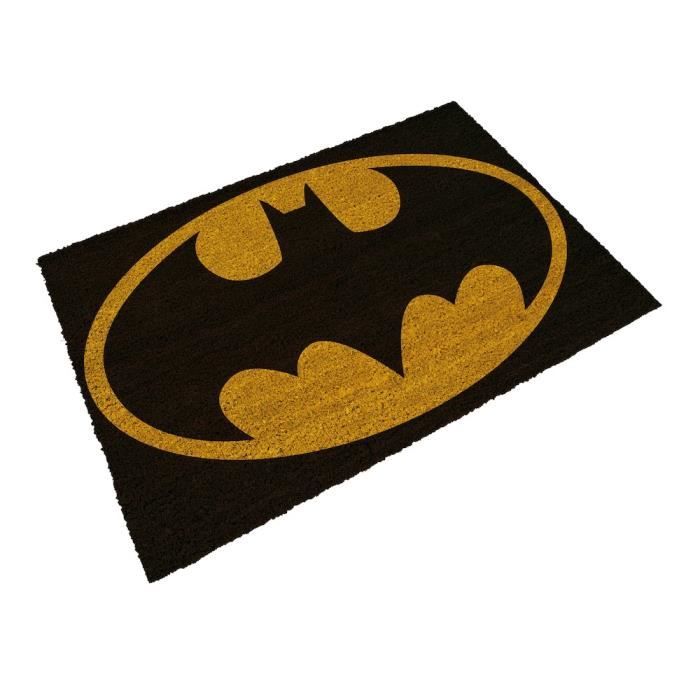 Paillasson - SD toys - DC Universe - Logo Batman - 73x43cm - Noir - Rectangulaire