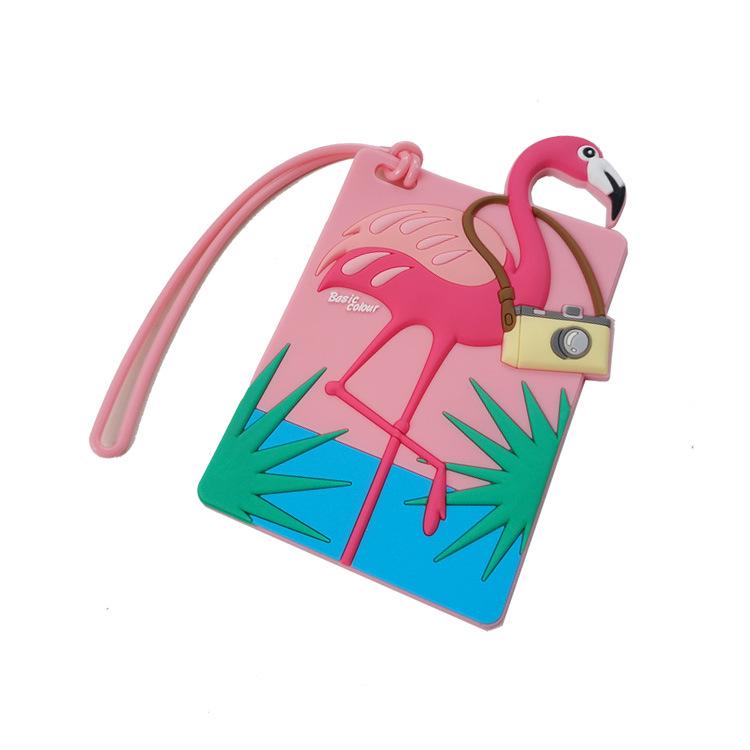 Unicorn Flamingo Suitcase with Cross-Border TikTok Influencer Tag