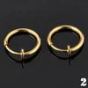 3 Paar Kreative Mode Geschenke Fakes Nase Lippen Ring Federclip Creolen Unisex Piercing Septum Zubehör Dekoration