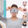 USB Electric Heated Steam Eye Cute Gel Cooling Eye Mask with Cooling Gel Adjustable Temperature and Perfect for Gift Case Relieves Eye Pain Hot Ice