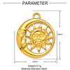 5pcs/Lot French Retro Stainless Steel Seahorse Starfish DIY Charms Women Turtle Elephant Dolphin Necklace Pendant Animal Jewelry