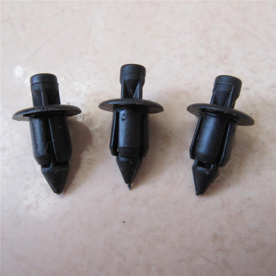 100PCS Car Bumper Leaf Plate Fender Trunk Screw Rivets Set Auto Fastener Clips