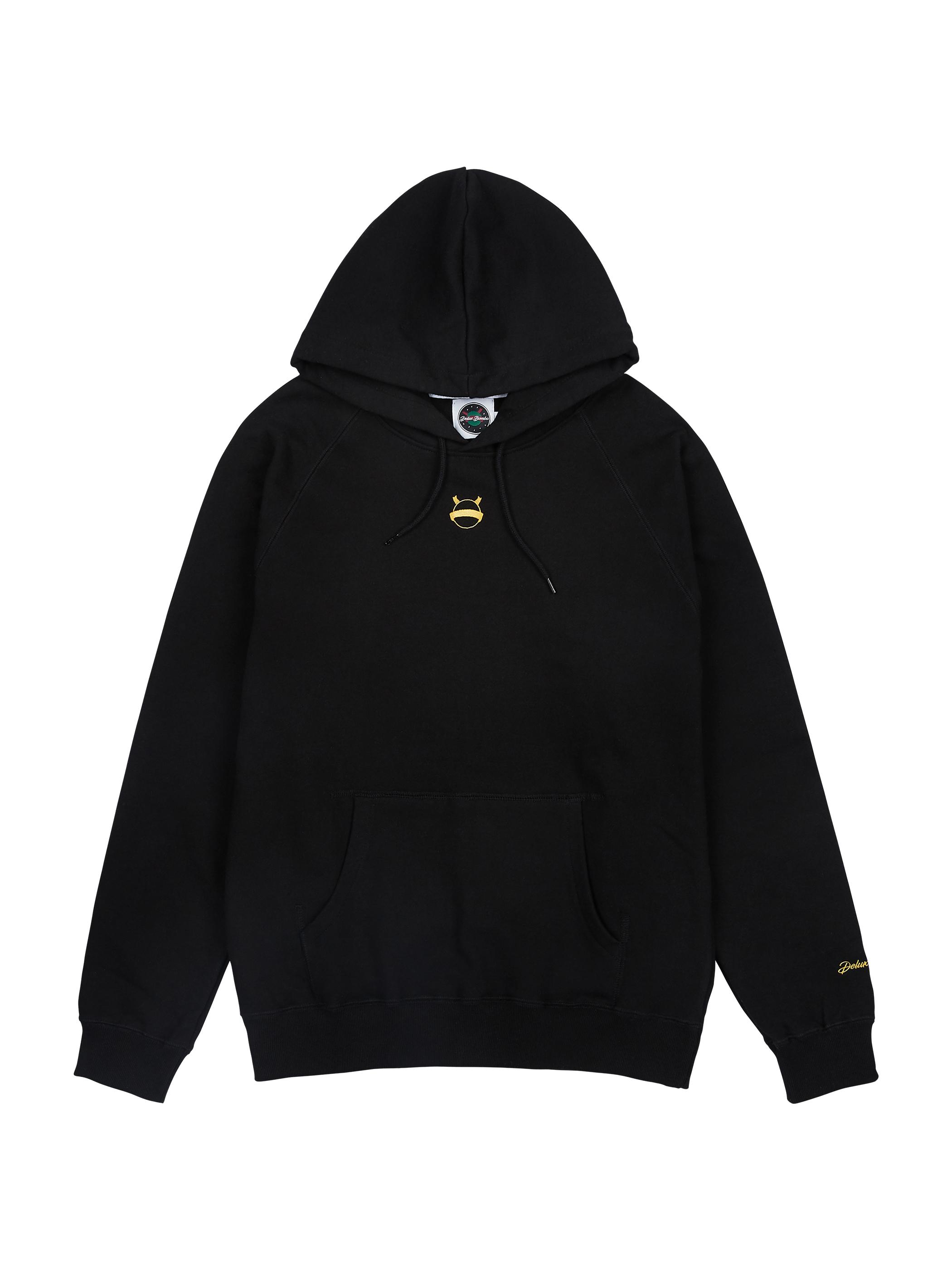 Deluxe Bomba Signature Logo Hoodie Black Black/S (165~170)