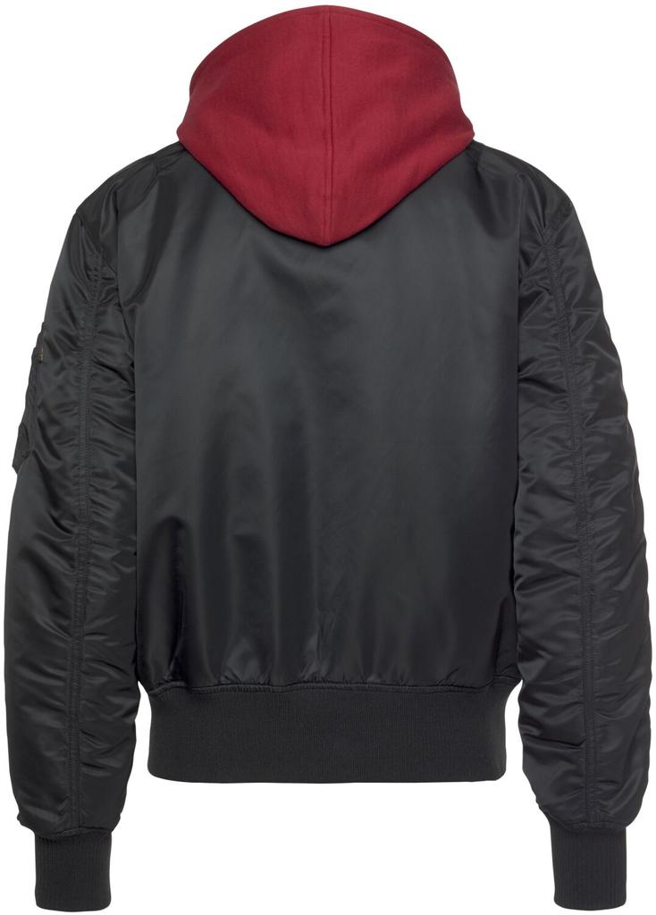 Зимняя куртка Alpha Industries MA-1 D-Tec SE (133104) black/red