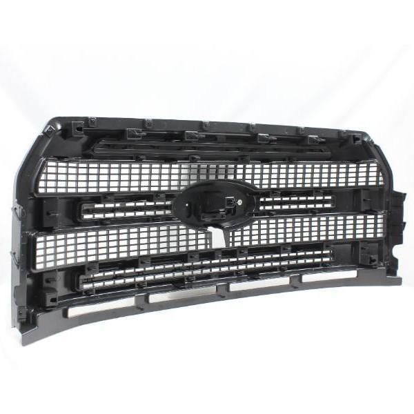 Gloss Black White Gold Ford F150 Grille Raptor Trim (2015-2017 Models)