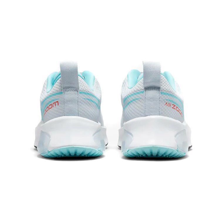 Nike Air Zoom Arcadia Synthetic Leather Comfortable Fabric Non-Slip Wear-Resistant Breathable Low-Top Running Shoes Kids sneaker White Blue CK0715-014