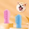 Silicone Pet Finger Toothbrush Soft Pet Teeth Cleaning Fingertips  Remove Bad Breath