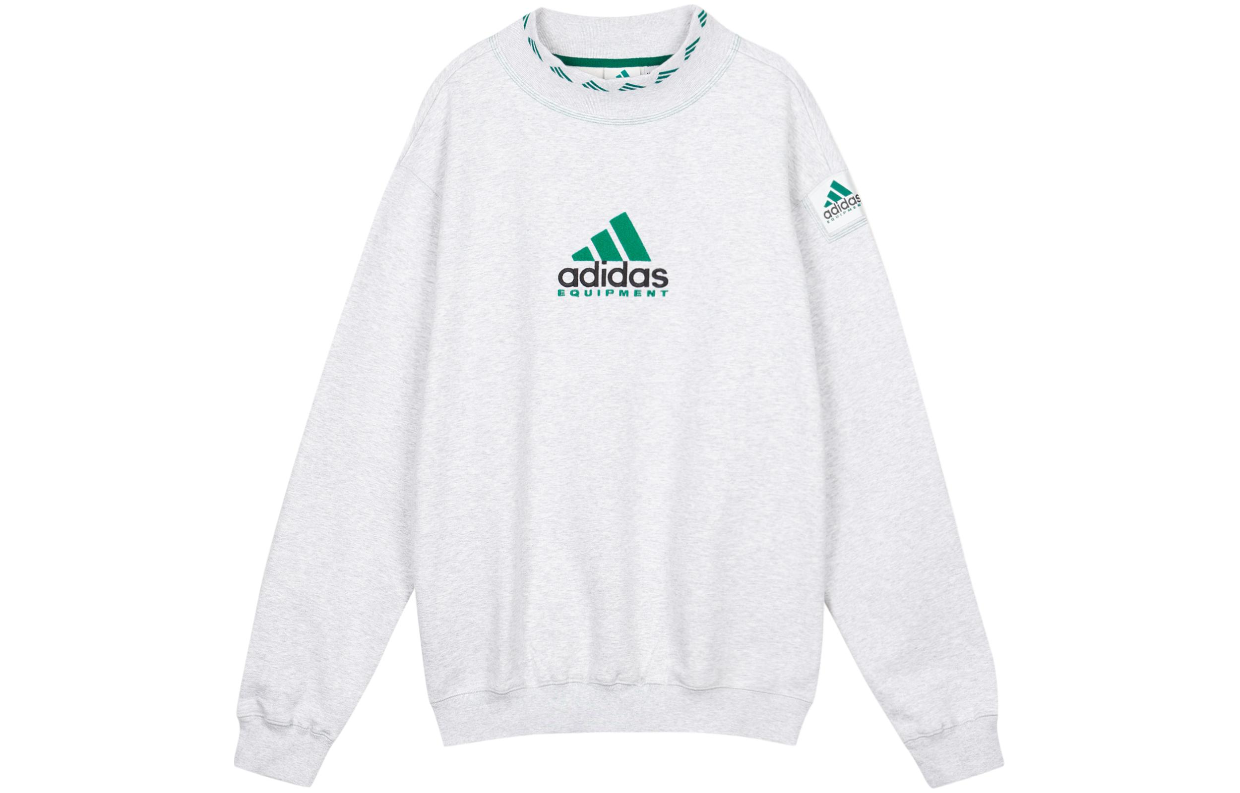 Adidas Originals FW22PALACE Joint Series Sweatshirts Men s Gray Half Turtleneck Moderate Regular HG8094 XS