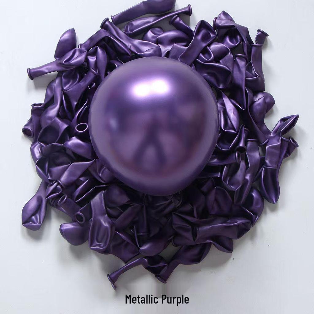 Mixed Metal Balloons: 5, 10, 12, 18, 36-Inch Party Decorations
