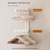 Wall-Mounted Clothes Rack for Balcony & Household Drying, Hanging, and Storage