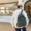 School Bag Female Retro Canvas Backpack High School College Student Casual Couple Backpack Female