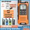 2PCS Baofeng F22 T22 Legal PMR 446MHz Walkie Talkie Mini Size Type‑C Charging Long Distance Two‑way Radio for Family Business