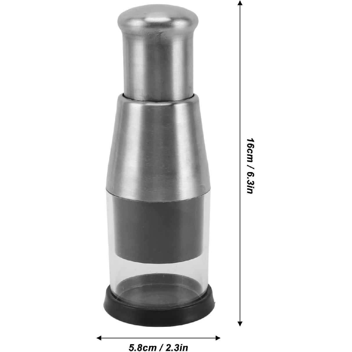 Pomya Food Chopper Vegetable Chopper, Onion Chopper, Garlic Chopper Hand Chopper for Vegetables, Stainless Steel Handheld Veggie Chopper, Nut
