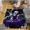 Killua Zoldyck Home Sofa Decoration for Living Room & Bedroom, Non‑Slip Play Flannel Floor Mat for Game Room