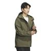 adidas Unisex Kurtka Przeciwwiatrowa na Co Dzień Z Szczotkowaną Podszewką Kurtka Tkana Jg8511 Sl Wv Jkt
