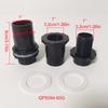 20~32mm Black Aquarium Connector PVC Waterproof Pipe Butt Fish Tank Straight Fitting Joint Fish Tank Tool Accessories IBC S60