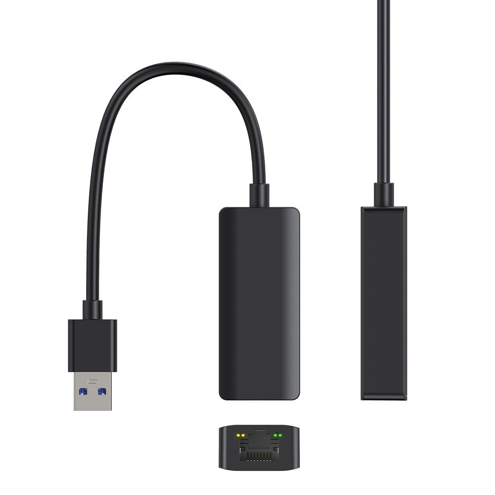 USB 3.0 Gigabit Ethernet Adapter, RTL8153E LAN RJ45 Converter