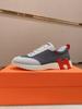 Aijia men's leather sports and leisure shoes with thin straps couple models 2024 summer new versatile foreign trade shoes high-end