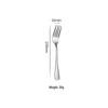 Stainless Steel Cutlery Set: Knife, Fork, Spoon, Steak Knife, Dinner Fork, Coffee Spoon, Ice Spoon, Cake Spatula for Restaurants and Hotels