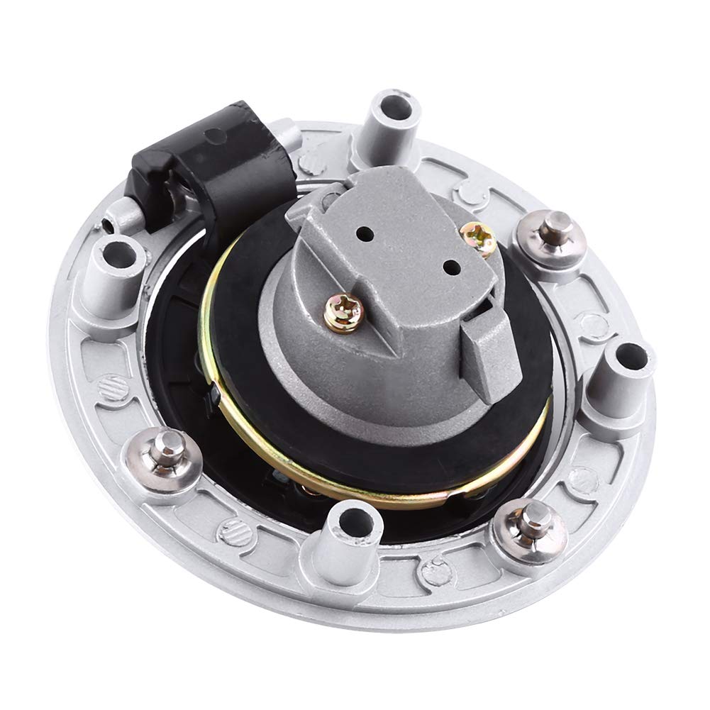 Gas Cap, 8-Hole Wear-Resistant Aluminum Good Sealing Gas Fuel Tank Cover with 2 Keys for Hayabusa GSXR1300 Motorcycle Replacement