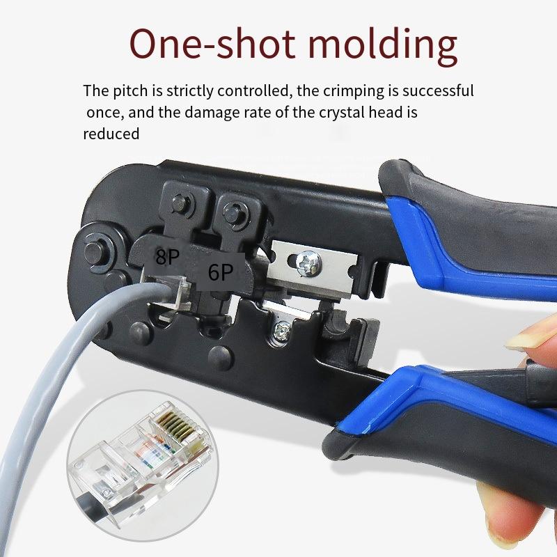 1PC RJ45 Crimper Crimping Tool Ethernet Network LAN Cable Crimper Cutter Stripper Plier For 6P 8P RJ45