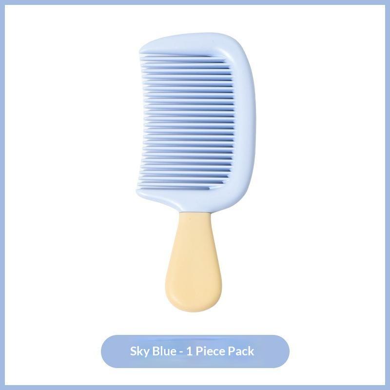 Cute Small Hair Comb Mini Durable Soft Plastic with Hanging Hole Lightweight for Kids Daily Grooming Travel