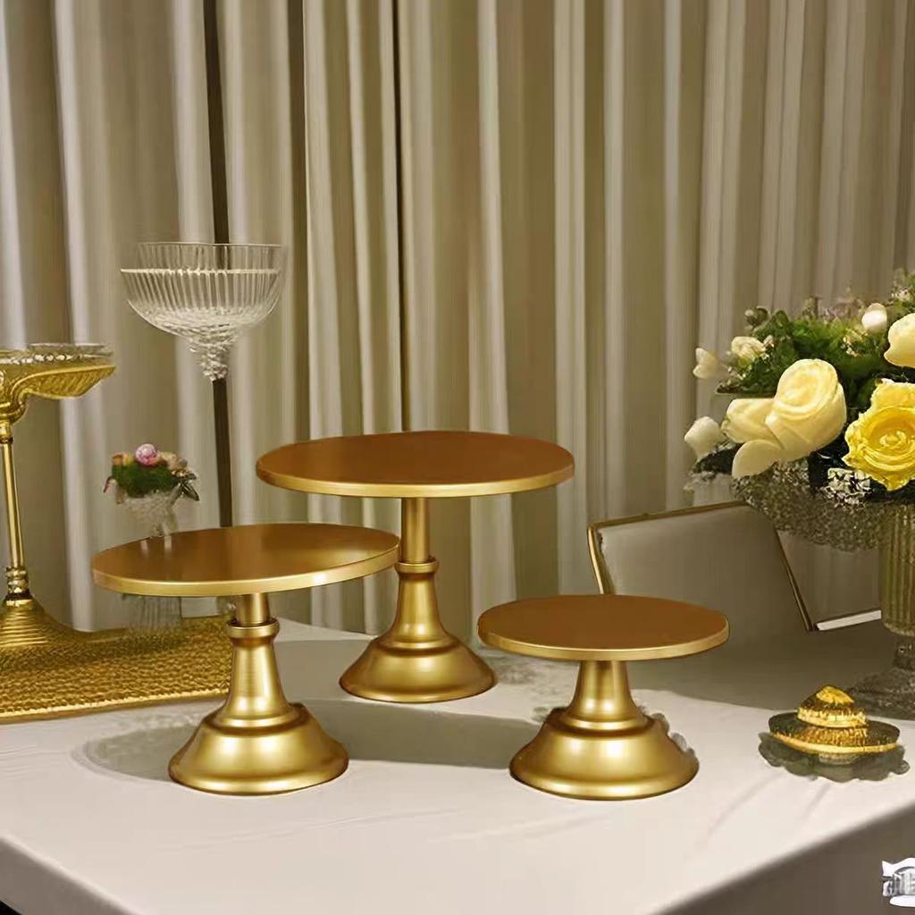 Dessert Cake Tray Cake Stand Home Party Display Rack Cold Meal Tea Break Table Afternoon Tea Dessert Table Center Rack Metal