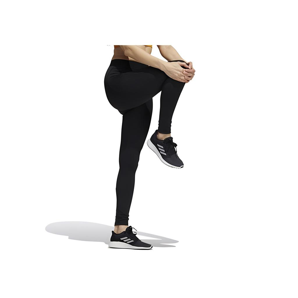 Adidas High Waist Solid Color Fitness Leggings Women Bottoms Black GR8040