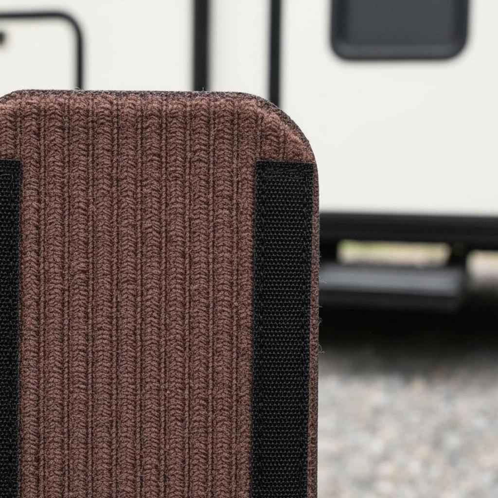 4 Pieces RV Step Cover Easy To Install Stair Mat