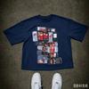 Retro Y2k Classic Mobile Phone Multi Layer Collage Front Print Tshirt Unisex Nostalgic Tech Loose Fit Streetwear Top