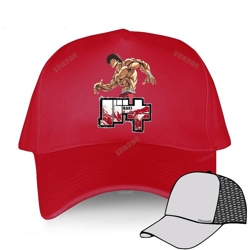 Najnowsze bawełniane letnie czapki baseballowe dla mężczyzn Snapback Baki Hanma Anime Manga Hip Hop kapelusz Harajuku kobiety dorosły luksusowa czapka golfowa