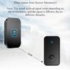 300M Range Wireless Doorbell Waterproof Door Chime Kit Welcome Doorbell  Remote Control