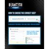 BEA 9005 H11 Bulbs, Fanless In Line HB3 H8 H9 Fog Light Bulb 6500K Xenon White Fog Light Of 4