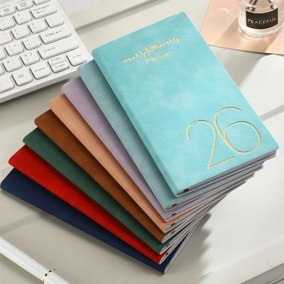 Mini A6 2026 Agenda Book To Do List with Calendar Daily Weekly Planner Pocket Diary Book School Office