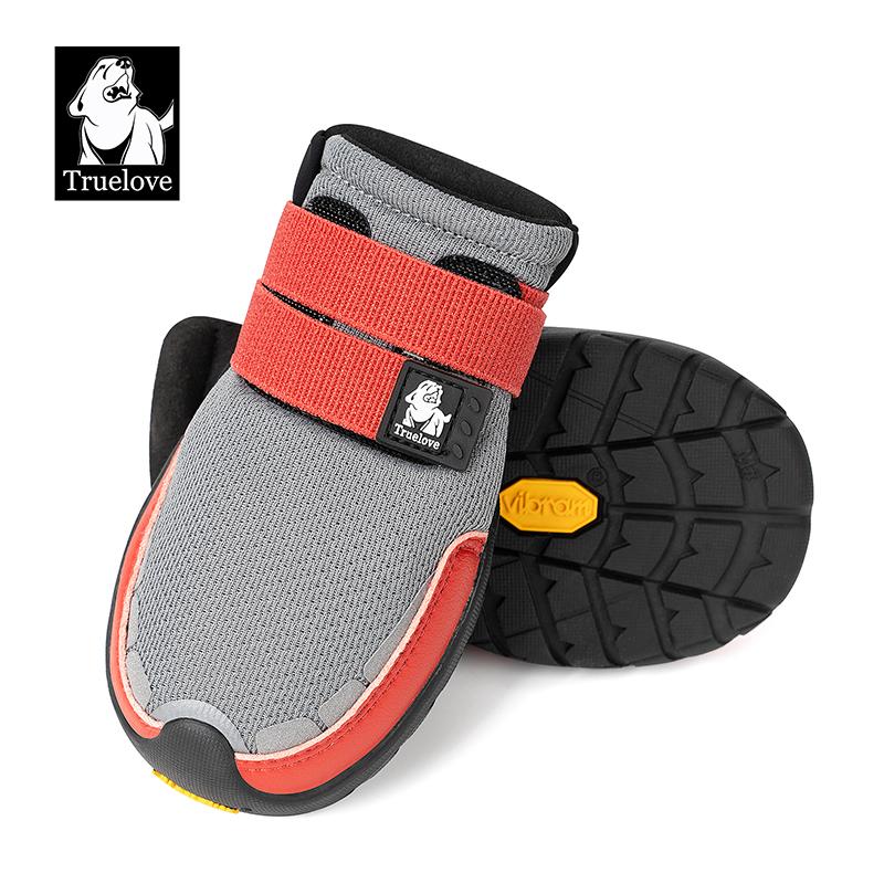 Truelove Pet Shoes Vibram Sole Reflective Durable Anti-slip Soft Mesh Nylon Comfortable Outdoor NEW 2/4pcs Training TLS4862