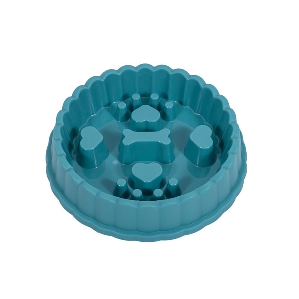 Anti-Choking Slow Feeder Dog Bowl: Non-Spill Food Bowl for Small/Medium/Large Dogs, Also for Cats, Durable Pet Feeding Dish,