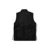 Li Ning CF Series Functional Multi-Pocket Vest Unisex Vests Black AMDQ023-1
