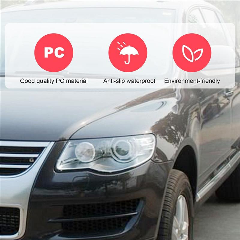 Car Clear Front Headlight Lens Shell Cover Replacement For Touareg 2007 2008 2009 2010