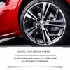 Car Wheel Hub Rims Maintenance Scratch Refurbishment Paste Universal Auto Tire Rims Scratch Paint Repair Paste with Sponge