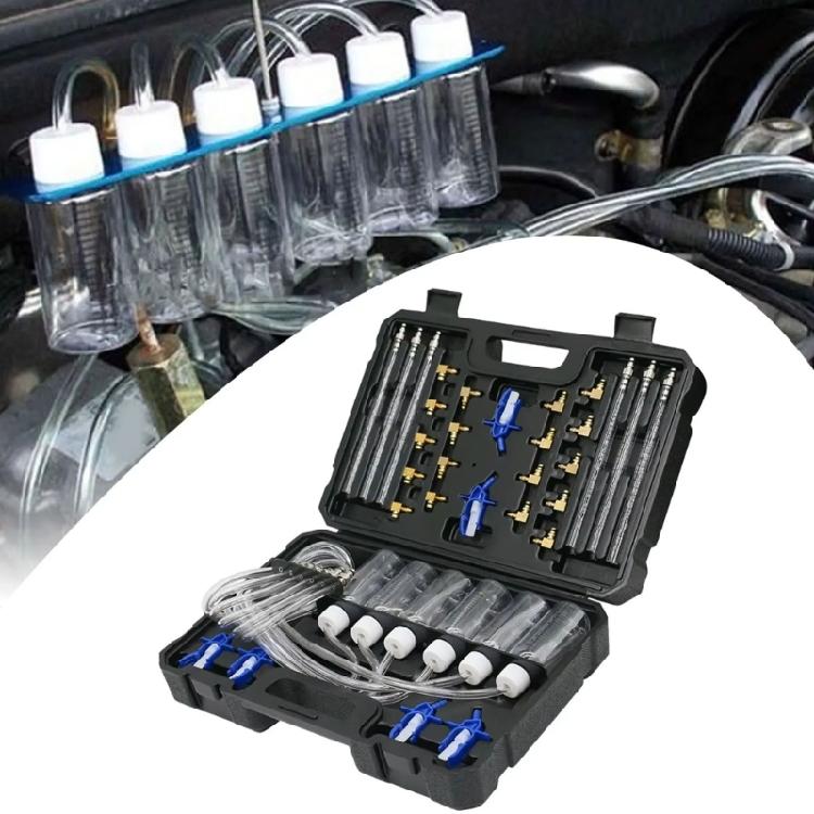 Fuels Injector Flow Measurement Tester Kit For Quick Fault Finding In Fuels Vehicles Common Rail Diagnostic Equipment