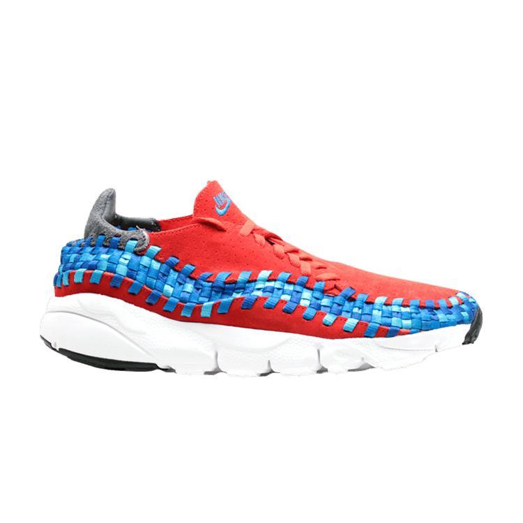 

Nike Air Footscape Woven Motion Men Sneakers Red Chkkng-Rd Pht-Bl-Plrzd-Bl-Gm-R 417725-601